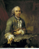 Selbstbildnis in jüngeren Jahren